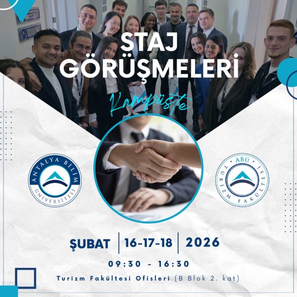 Kampüste Staj Görüşmeleri Başlıyor!